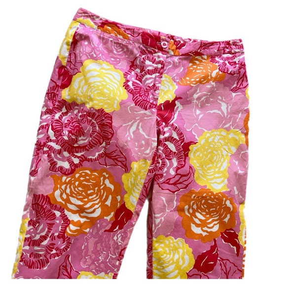 NEW VINTAGE LILLY PULITZER “WINNER’S CIRCLE” CAPRIS - Picture 2 of 12